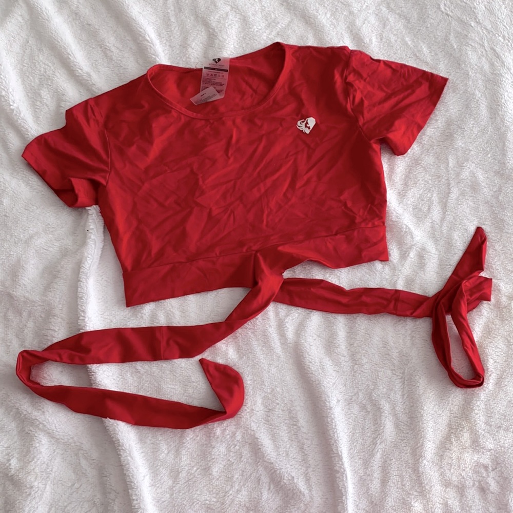 WOMENS BEST TIE UP CROP